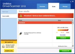 Uniblue DriverScanner 7.7.1 Crack 2022 With Serial Key [Latest]